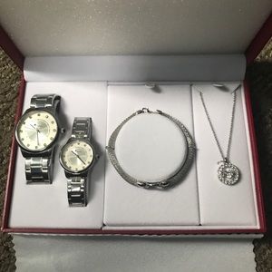 ❌SOLD❌Watch and jewelry set